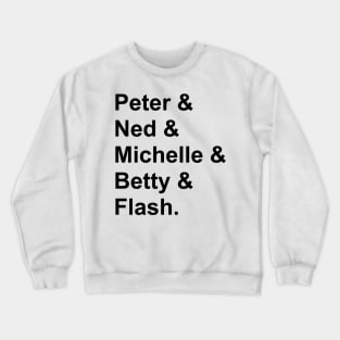 Homecoming Characters Crewneck Sweatshirt